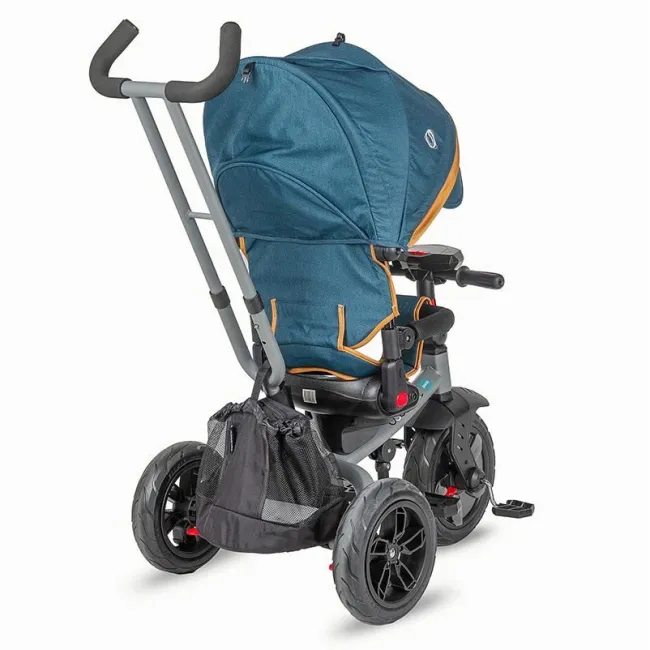 Tricicleta Multifunctionala Coccolle Pianti - Albastru