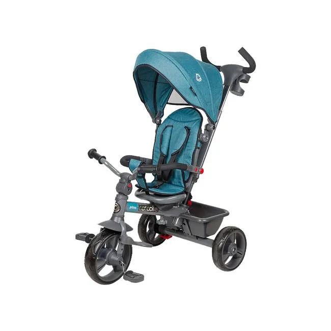 Tricicleta Multifunctionala Coccolle Primo - Turcoaz