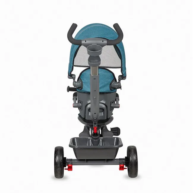 Tricicleta Multifunctionala Coccolle Primo - Turcoaz