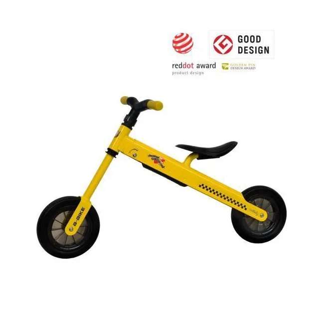 Bicicleta Copii Dhs B-Bike - 8.3 Inch, Galben