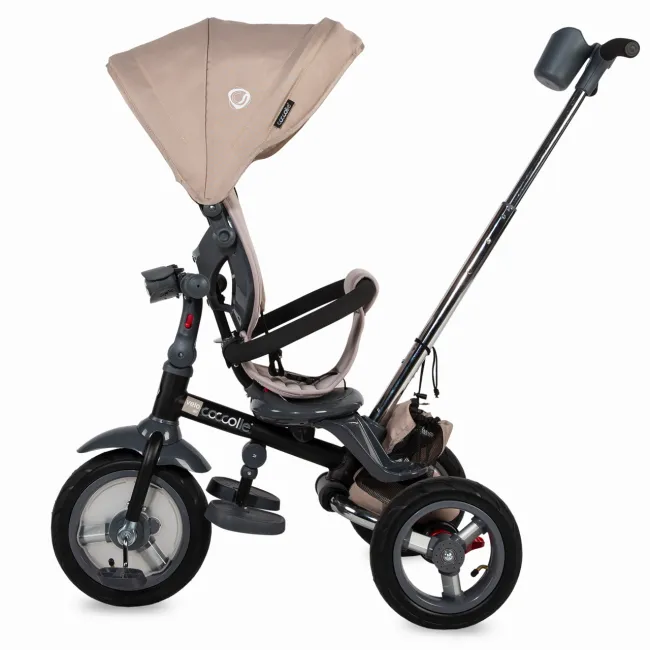 Tricicleta multifunctionala 4in1 cu sezut reversibil Coccolle Velo Air Bej
