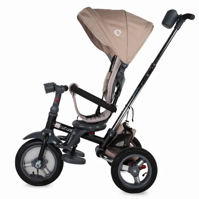 Tricicleta multifunctionala 4in1 cu sezut reversibil Coccolle Velo Air Bej