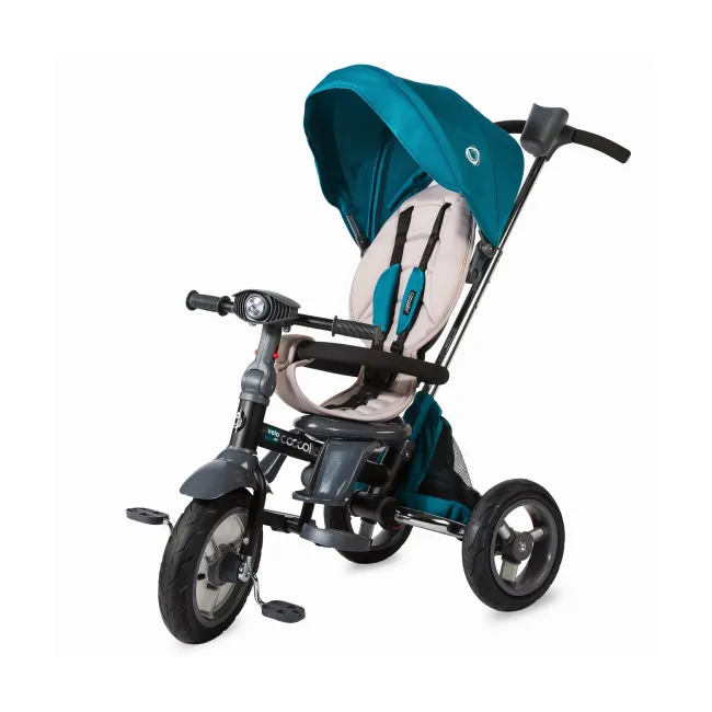 Tricicleta multifunctionala 4in1 cu sezut reversibil Coccolle Velo Air Verde