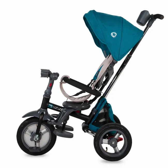 Tricicleta multifunctionala 4in1 cu sezut reversibil Coccolle Velo Air Verde