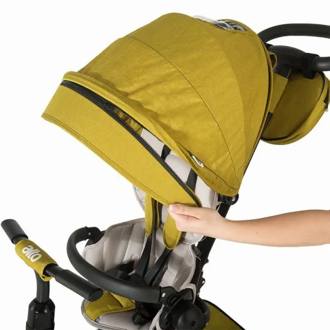 Tricicleta Multifunctionala Coccolle Alto - Galben
