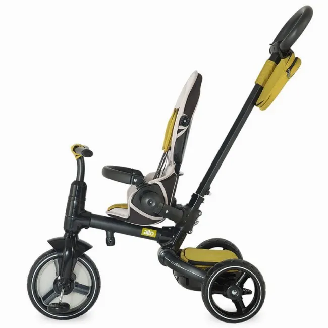 Tricicleta Multifunctionala Coccolle Alto - Galben