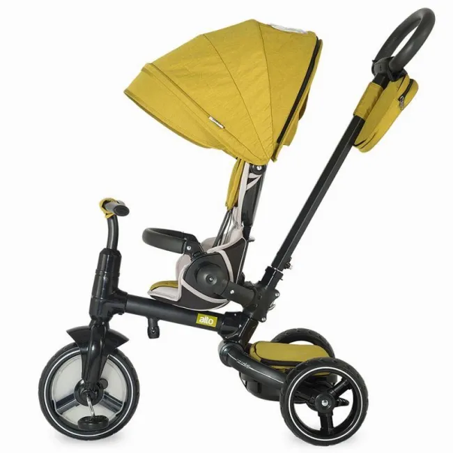 Tricicleta Multifunctionala Coccolle Alto - Galben
