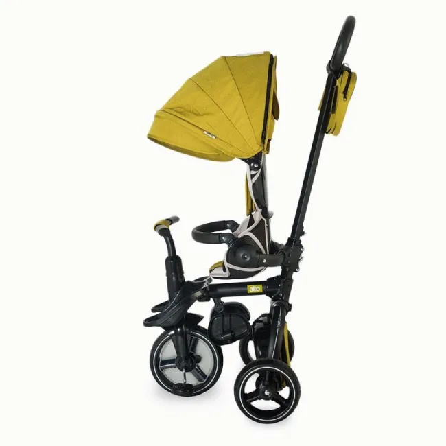 Tricicleta Multifunctionala Coccolle Alto - Galben