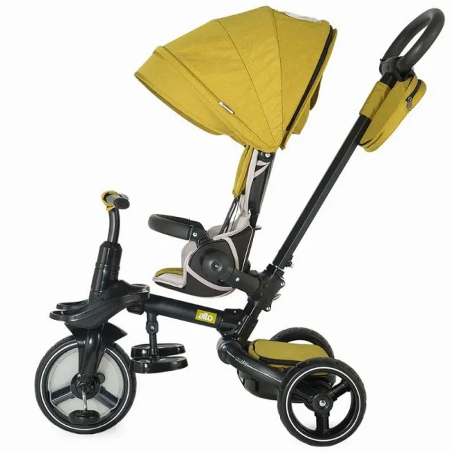 Tricicleta Multifunctionala Coccolle Alto - Galben