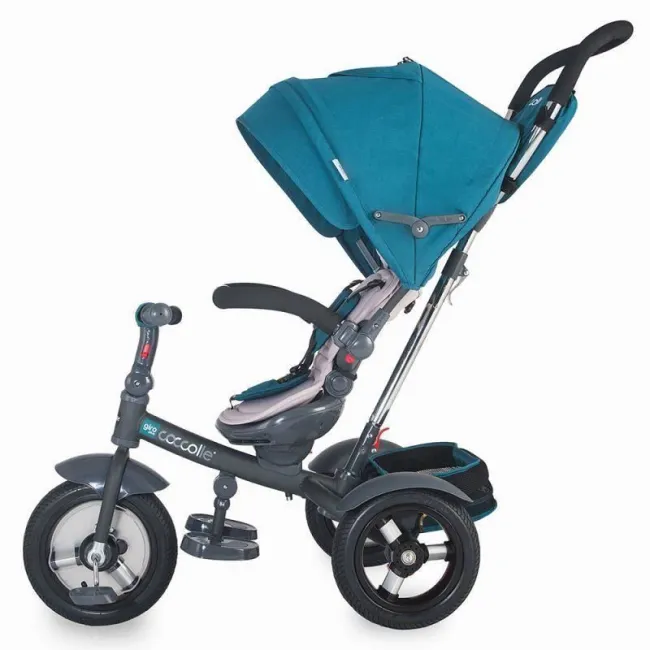 Tricicleta Copii Multifunctionala Coccolle Giro Plus - Albastru