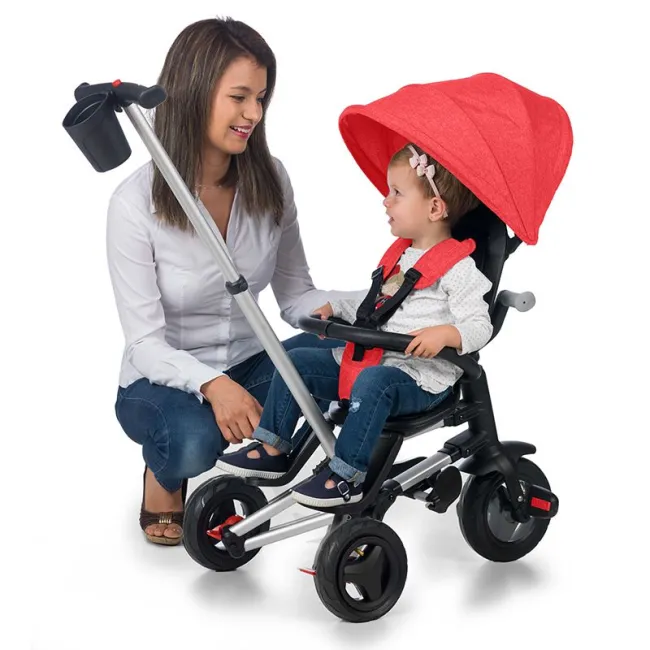 Tricicleta Ultrapliabila QPlay Nova - Rosu
