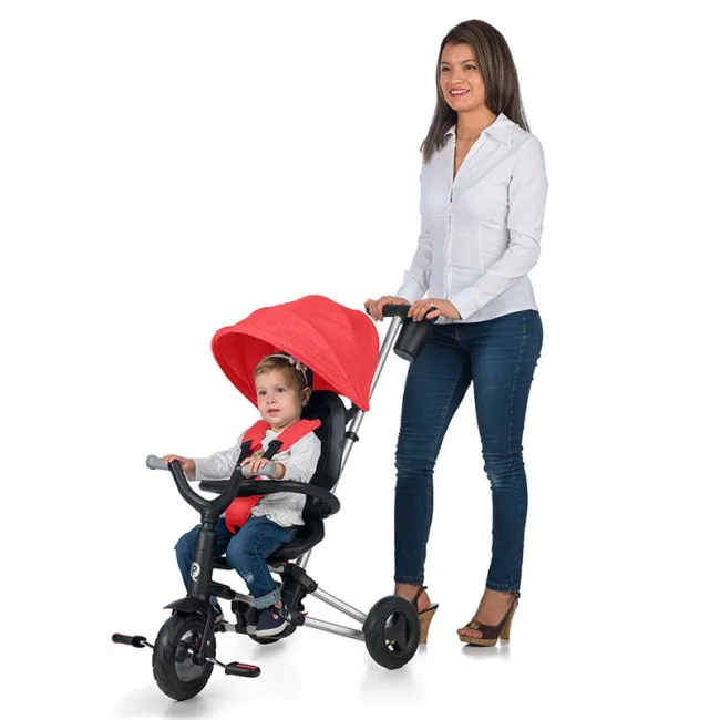 Tricicleta Ultrapliabila QPlay Nova - Rosu