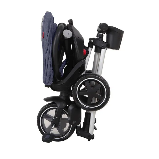 Tricicleta Ultrapliabila QPlay Nova Rubber - Albastru
