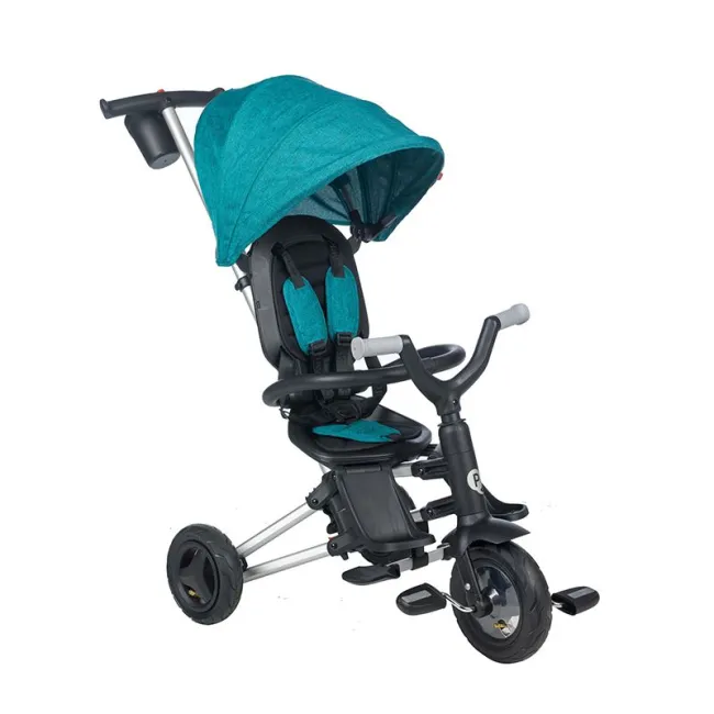 Tricicleta Ultrapliabila QPlay Nova - Turcoaz