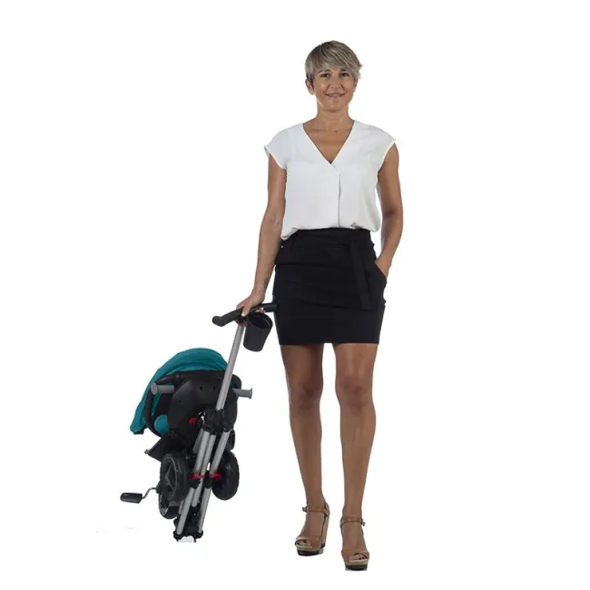 Tricicleta Ultrapliabila QPlay Nova - Turcoaz