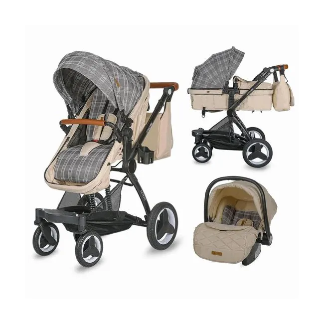 Carucior Transformabil 3 In 1 Coccolle Ambra - Bej