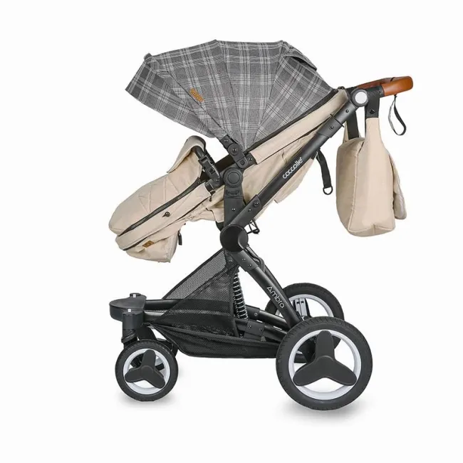 Carucior Transformabil 3 In 1 Coccolle Ambra - Bej