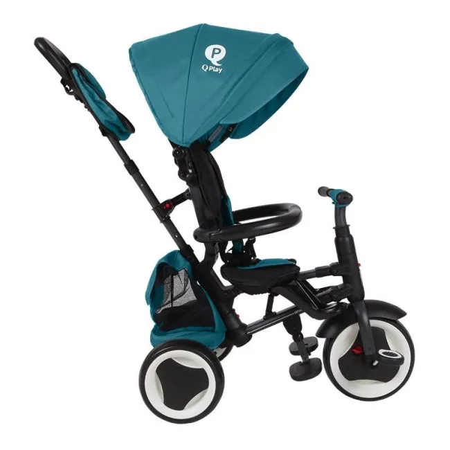 Tricicleta Pliabila QPlay Rito Plus - Turcoaz