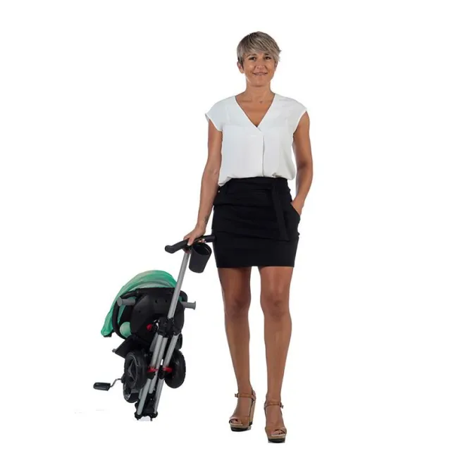 Tricicleta Ultrapliabila QPlay Nova - Verde