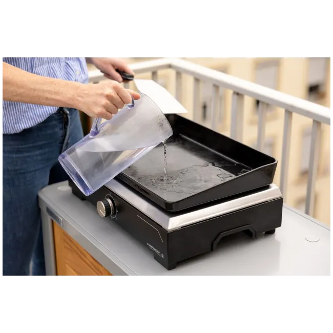 Plancha electrica Campingaz Electric 1XD fonta emailata curatare usoara husa inclusa - 2198523