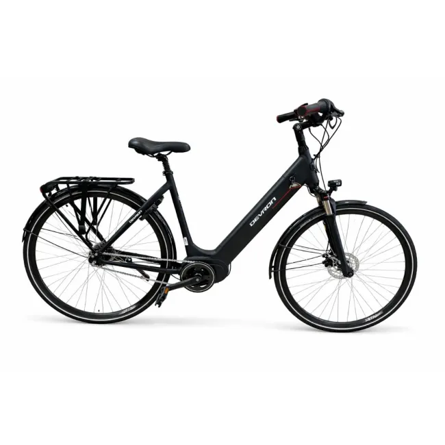 Bicicleta Electrica Devron 28426 - 28 Inch, L, Negru