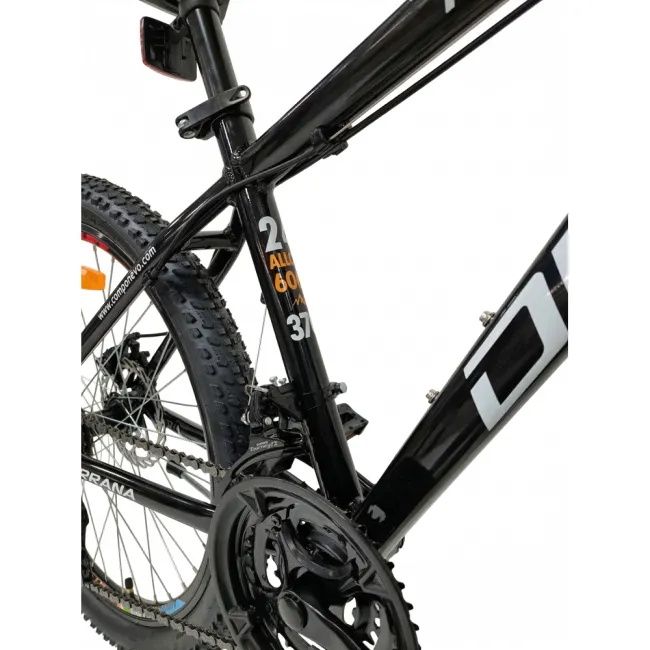 Bicicleta Copii Dhs Terrana 2423, model 2026 - 24 Inch, Portocaliu-Negru