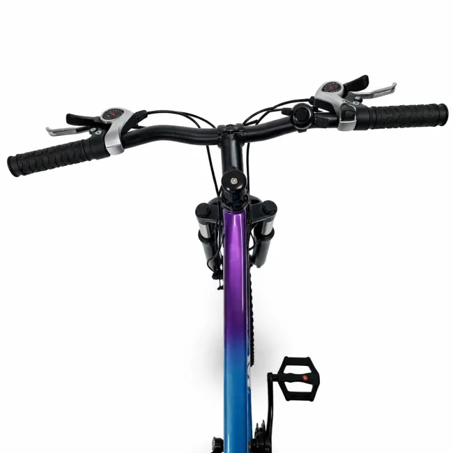 Bicicleta Copii Dhs Terrana 2423, model 2026 - 24 Inch, Violet-Albastru