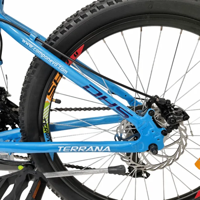 Bicicleta Copii Dhs Terrana 2423, model 2026 - 24 Inch, Violet-Albastru