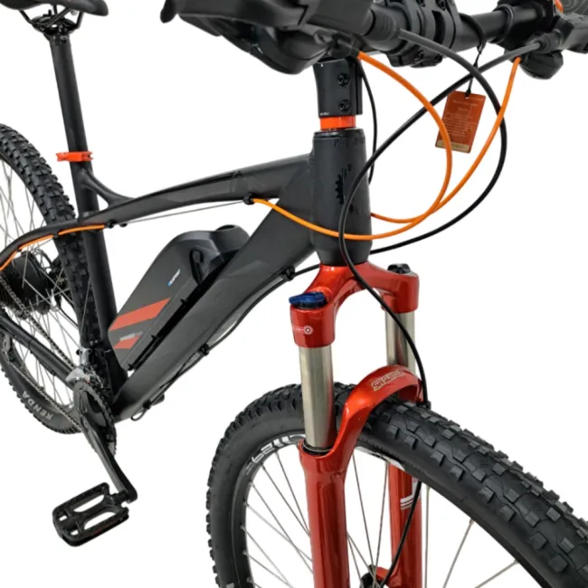 Bicicleta electrica MTB DHS 52432 - 29 inch, L, Negru
