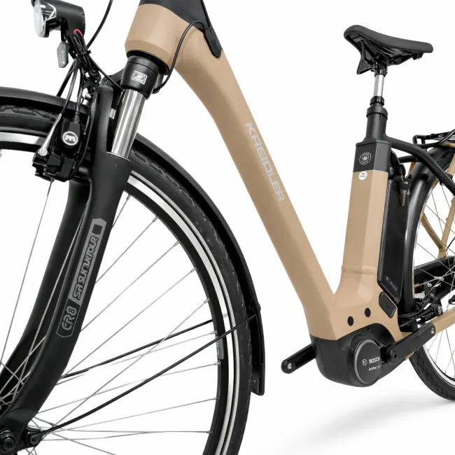Bicicleta electrica Oras Kreidler Lady - 28 inch, L, Crem