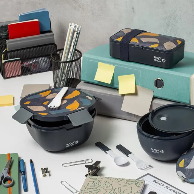 Lunchbox Nava WE care 650 ml gri