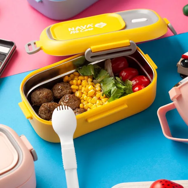 Lunchbox Nava We care 800 ml roz