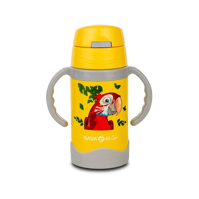 Sticla termoizolanta Nava We care 300ml galben