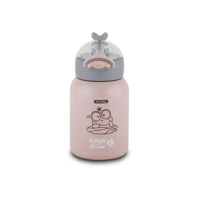 Sticla termoizolanta Nava We care 350 ml roz