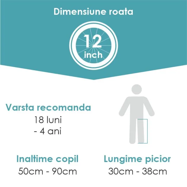 Balance bike Qplay Racer Rosu nou