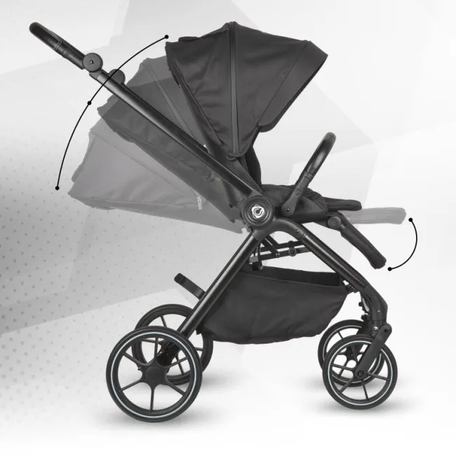 Carucior modular 2in1 Coccolle Serry Jet black