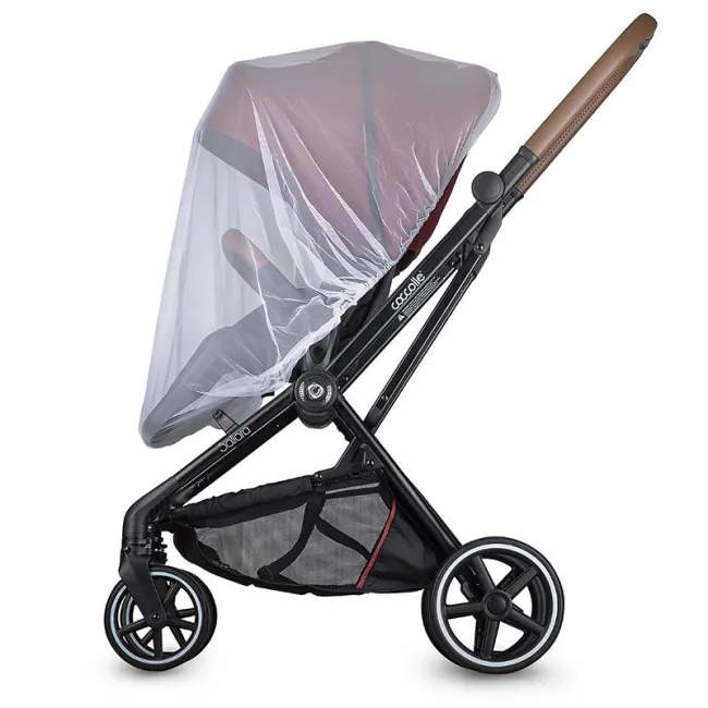 Carucior modular 3in1 Coccolle Saliara Cabernet+ Scoica auto iSize Coccolle Knox Black