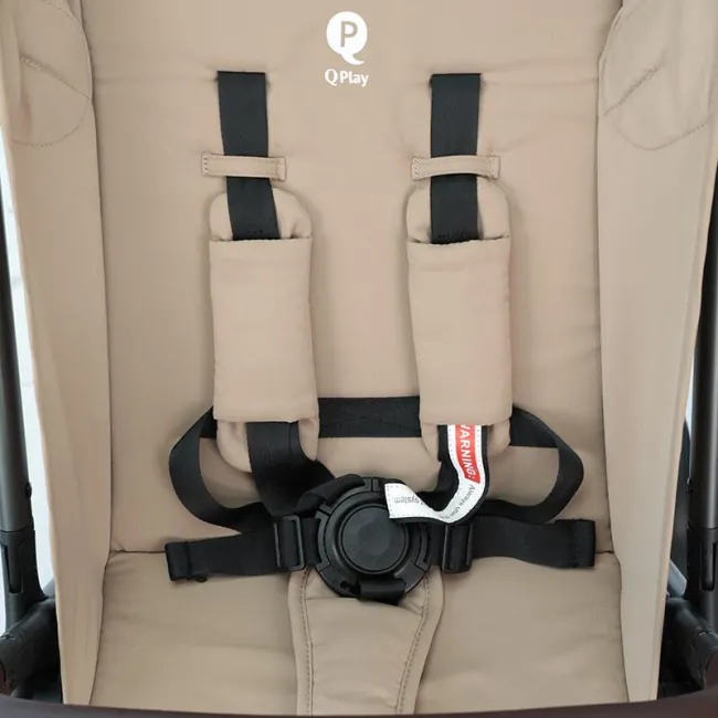 Carucior sport Qplay GRAV cu pliere automata, Bej