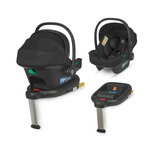 Scoica auto iSize Coccolle Knox Black + Baza isofix iSize Coccolle