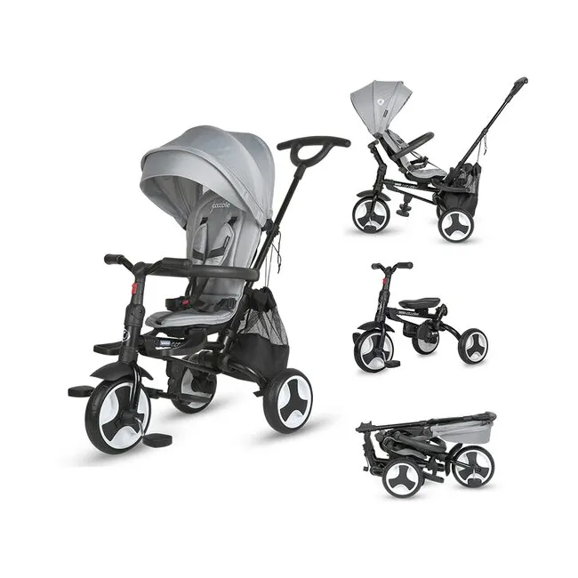 Tricicleta ultrapliabila Coccolle Spectra plus Neutral Grey