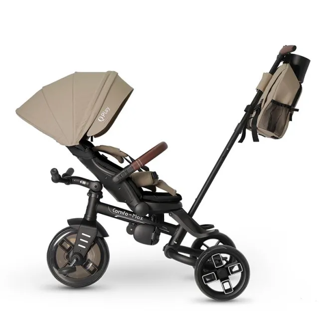 Tricicleta ultrapliabila Qplay Comfo Max Bej inchis