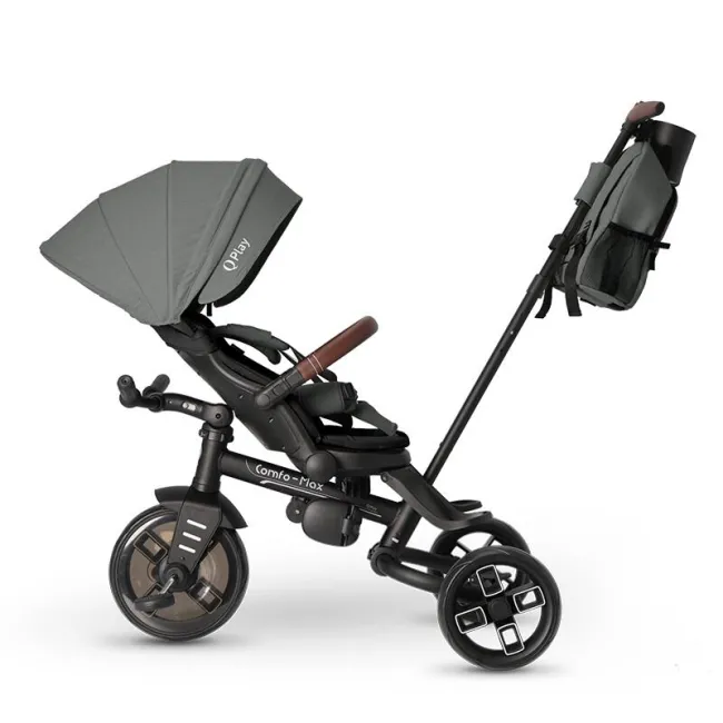 Tricicleta ultrapliabila Qplay Comfo Max Gri
