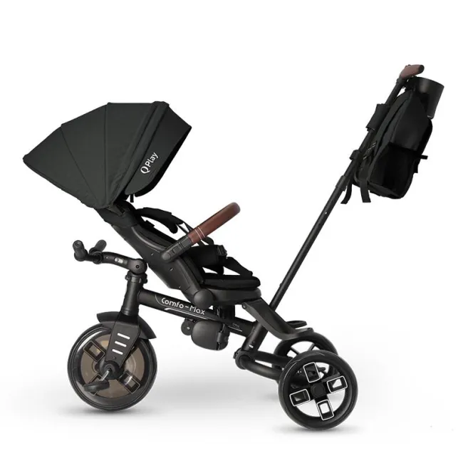 Tricicleta ultrapliabila Qplay Comfo Max Negru
