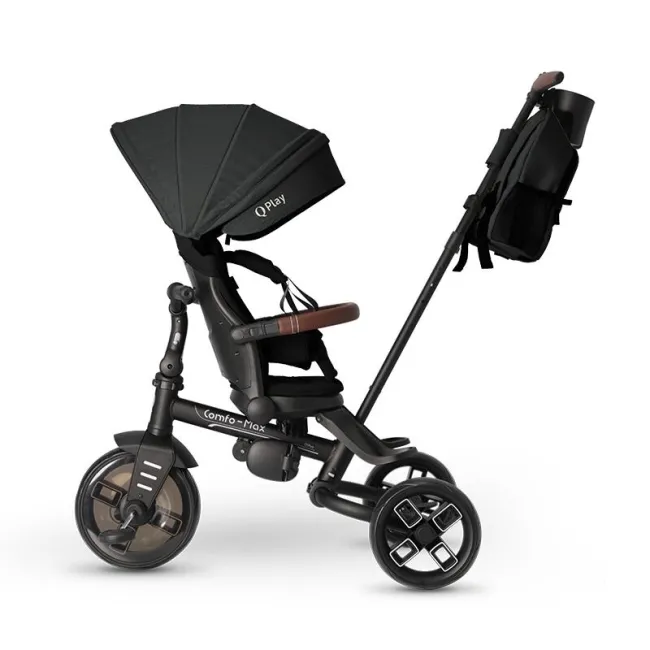 Tricicleta ultrapliabila Qplay Comfo Max Negru