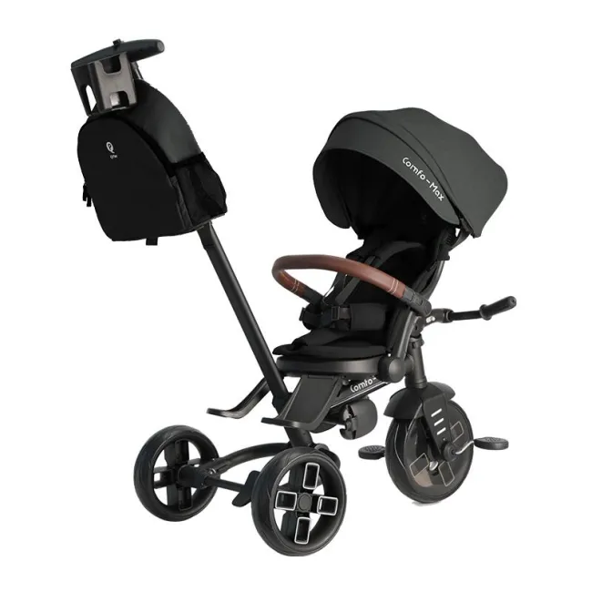 Tricicleta ultrapliabila Qplay Comfo Max Negru