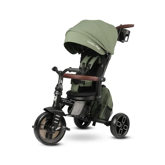 Tricicleta ultrapliabila Qplay Comfo Max Verde