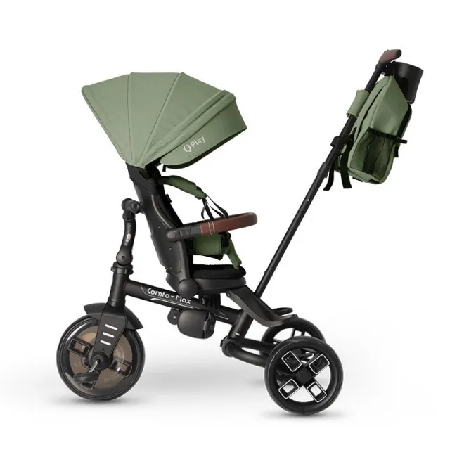 Tricicleta ultrapliabila Qplay Comfo Max Verde