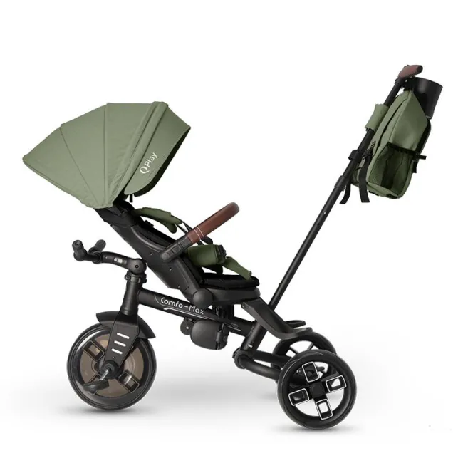 Tricicleta ultrapliabila Qplay Comfo Max Verde