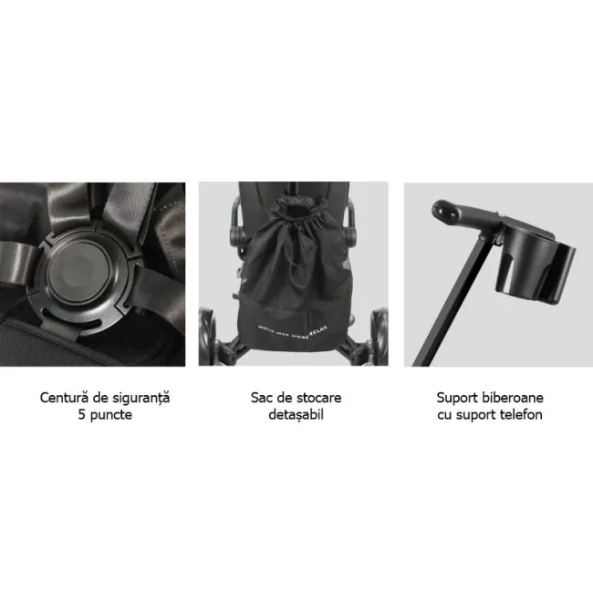 Tricicleta ultrapliabila Qplay Nova MAX Bej