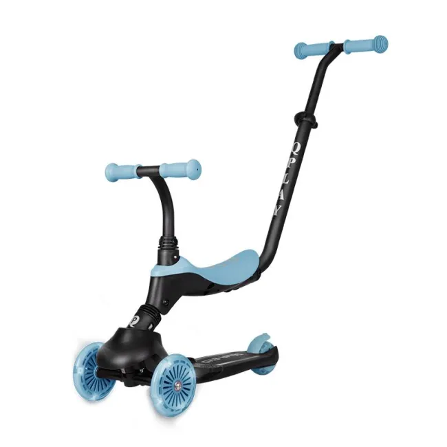 Trotineta multifunctionala 5in1 Qplay Sema EVO Albastru